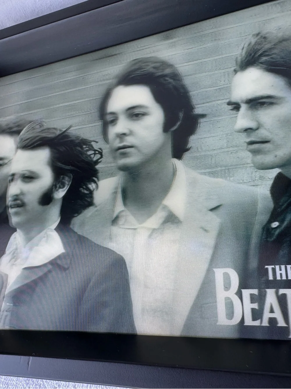 The Beatles 3D Hologram Photo in Box Frame Picture 11x9x2 inches